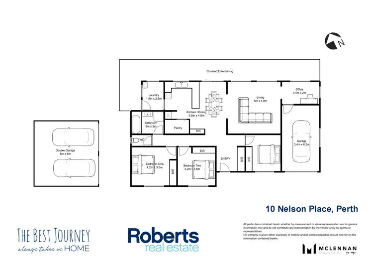 Floorplan of Homely house listing, 10 Nelson Place, Perth TAS 7300
