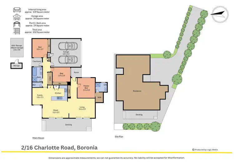 Floorplan of Homely unit listing, 2/16 Charlotte Road, Boronia VIC 3155