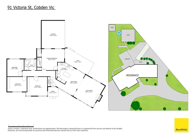 Floorplan of Homely house listing, 91 Victoria Street, Cobden VIC 3266