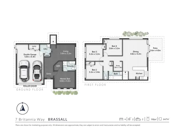 Floorplan of Homely house listing, 7 Britannia Way, Brassall QLD 4305