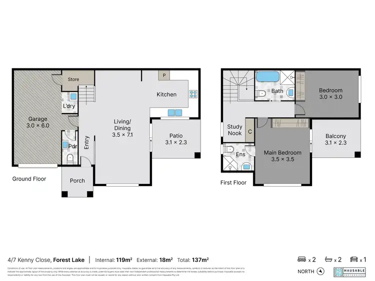 Floorplan of Homely house listing, 4/7 Kenny Close, Forest Lake QLD 4078