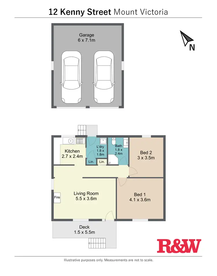 Floorplan of Homely house listing, 12 Kenny Street, Mount Victoria NSW 2786