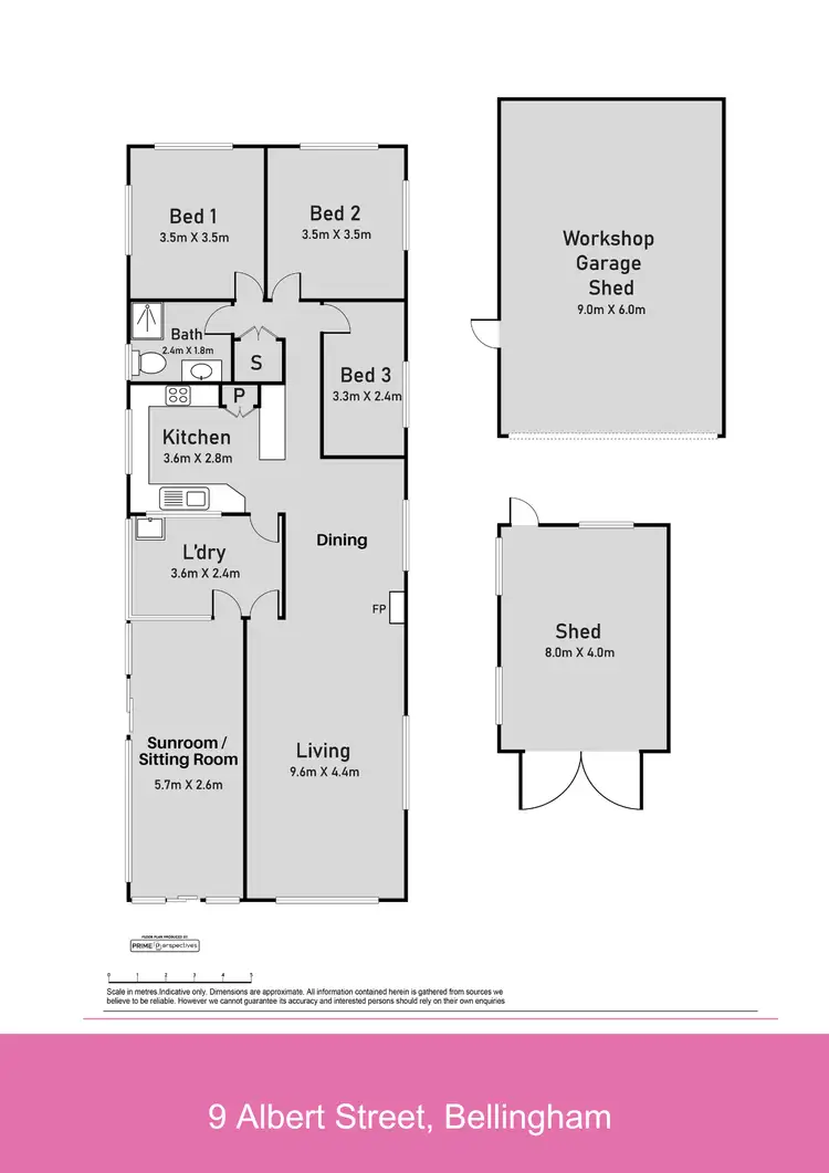 Floorplan of Homely house listing, 9 Albert Street, Bellingham TAS 7254