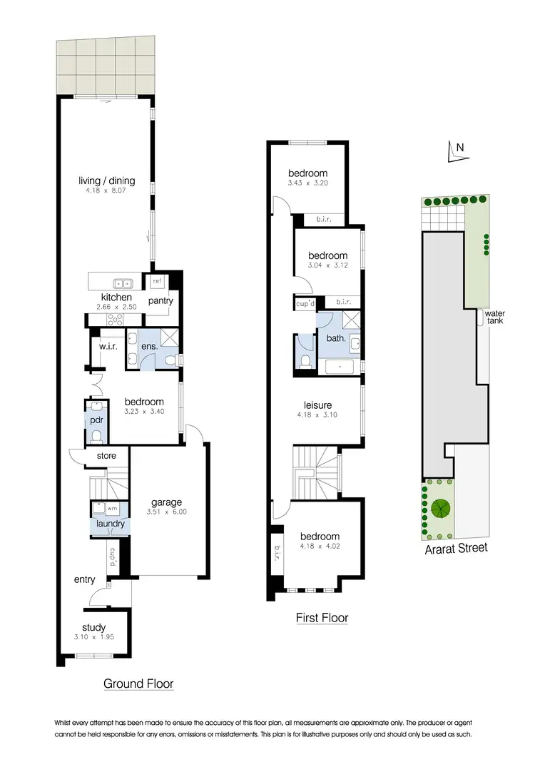 Floorplan of Homely townhouse listing, 33A Ararat Street, Altona North VIC 3025