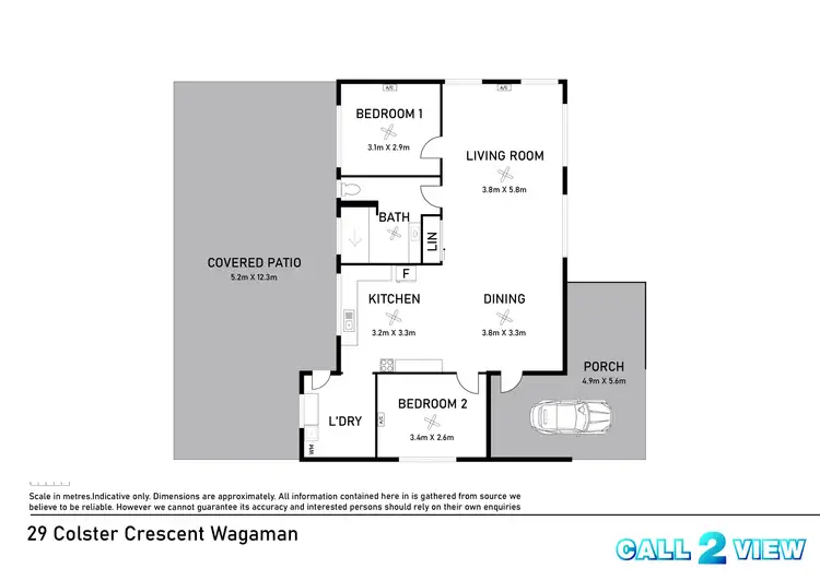 Floorplan of Homely house listing, 29 Colster Crescent, Wagaman NT 810