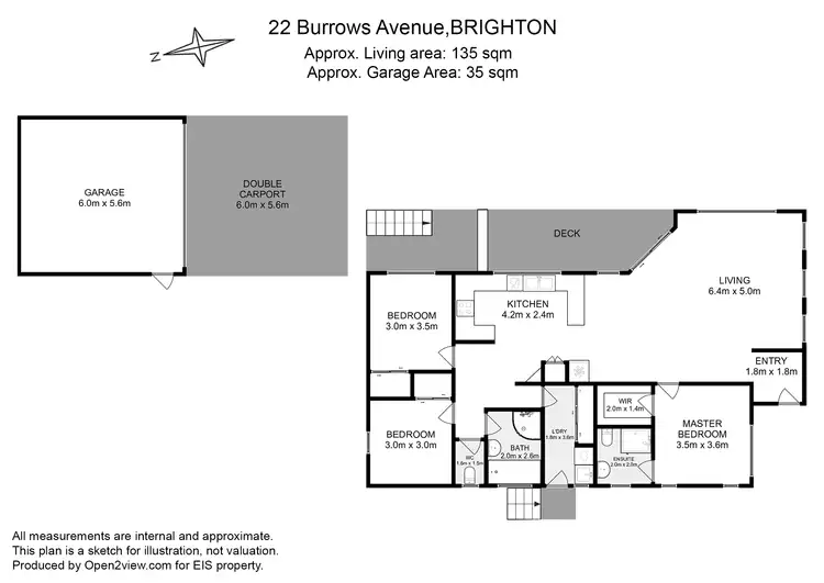 Floorplan of Homely house listing, 22 Burrows Avenue, Brighton TAS 7030
