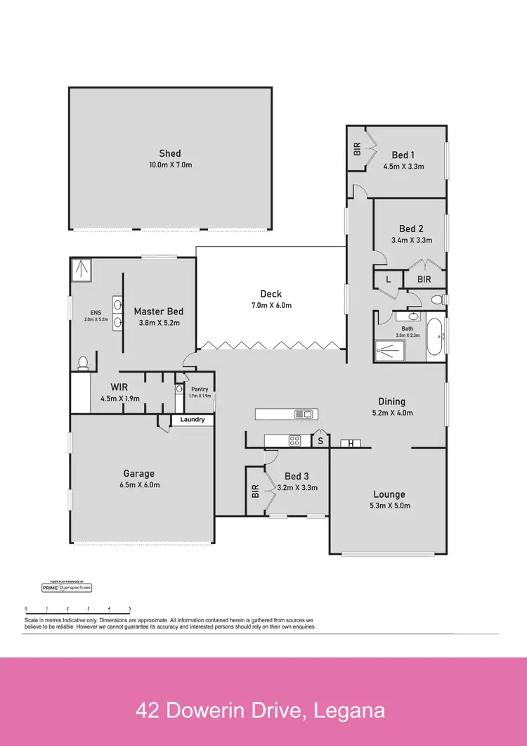 Floorplan of Homely house listing, 42 Dowerin Drive, Legana TAS 7277