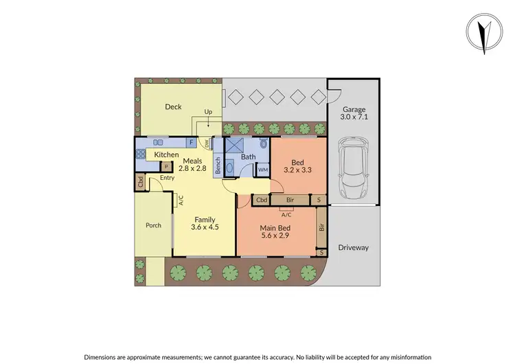 Floorplan of Homely unit listing, 6/22 The Avenue, Ferntree Gully VIC 3156
