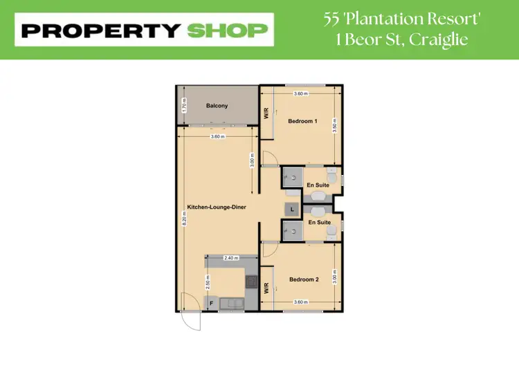Floorplan of Homely apartment listing, 55/1 Beor Street, Port Douglas QLD 4877
