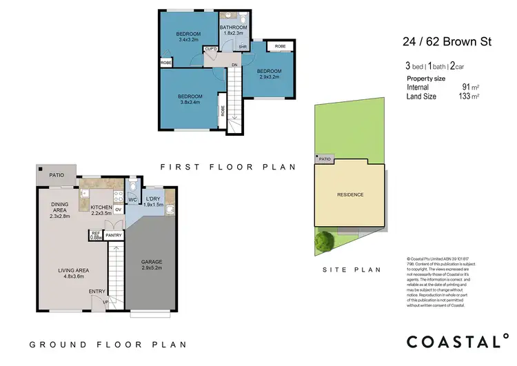 Floorplan of Homely unit listing, 24/62-66 Brown Street, Labrador QLD 4215