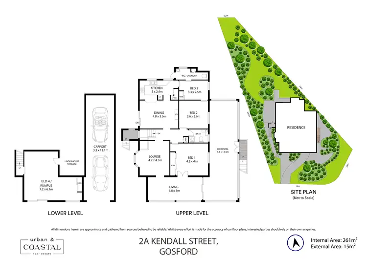 Floorplan of Homely house listing, 2A Kendall Street, Gosford NSW 2250