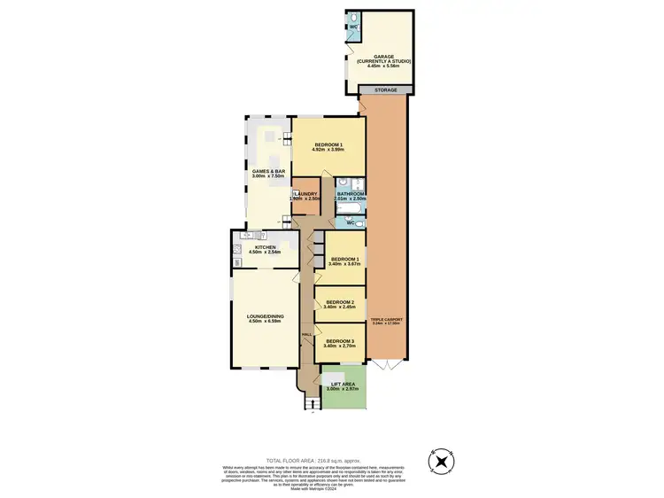 Floorplan of Homely house listing, 70 Bambil Crescent, Dapto NSW 2530