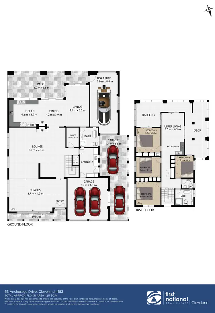 Floorplan of Homely house listing, 63 Anchorage Drive, Raby Bay QLD 4163