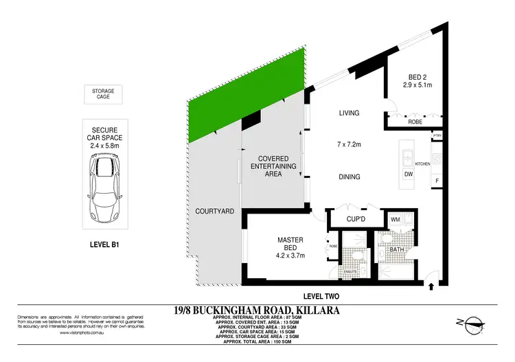 Floorplan of Homely apartment listing, 19/8 Buckingham Road, Killara NSW 2071