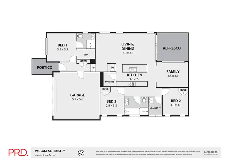 Floorplan of Homely house listing, 39 Osage Street, Horsley NSW 2530