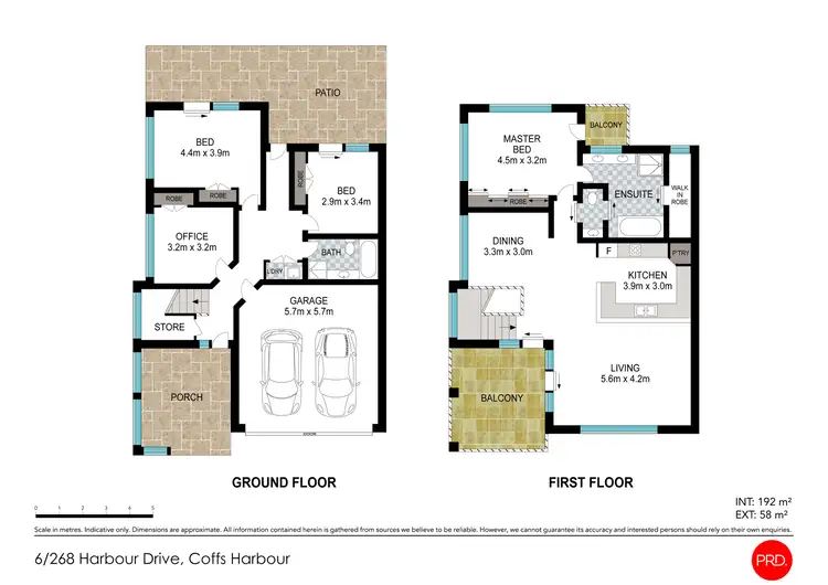 Floorplan of Homely unit listing, 6/268 Harbour Drive, Coffs Harbour NSW 2450