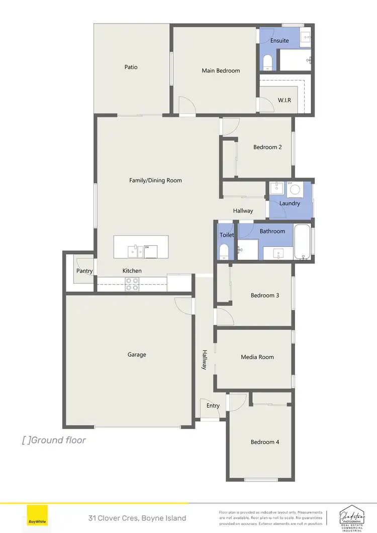 Floorplan of Homely house listing, 31 Clover Crescent, Boyne Island QLD 4680
