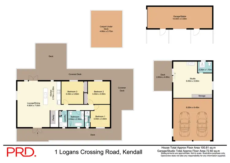 Floorplan of Homely rural property listing, 1 Logans Crossing Road, Kendall NSW 2439