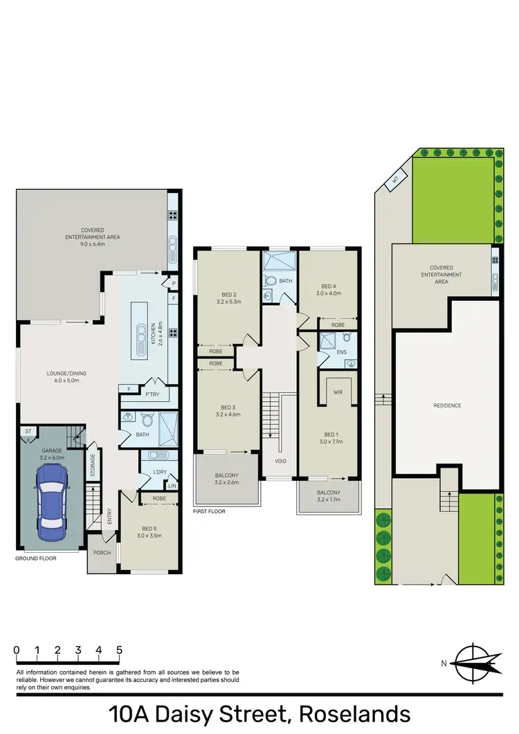 Floorplan of Homely house listing, 10A Daisy Street, Roselands NSW 2196