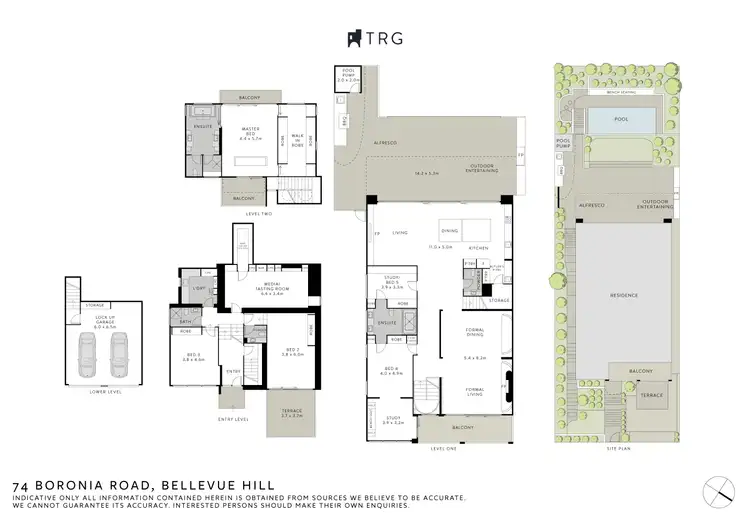 Floorplan of Homely house listing, 74 Boronia Road, Bellevue Hill NSW 2023