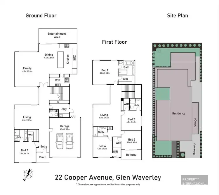 Floorplan of Homely house listing, 22 Cooper Avenue, Glen Waverley VIC 3150