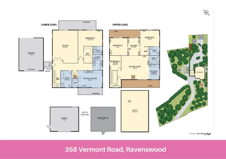 Floorplan of Homely house listing, 358 Vermont Road, Ravenswood TAS 7250