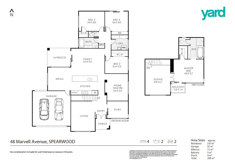 Floorplan of Homely house listing, 48 Marvell Avenue, Spearwood WA 6163