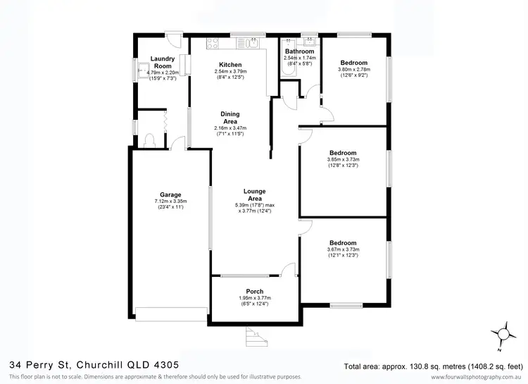 Floorplan of Homely house listing, 34 Perry Street, Churchill QLD 4305