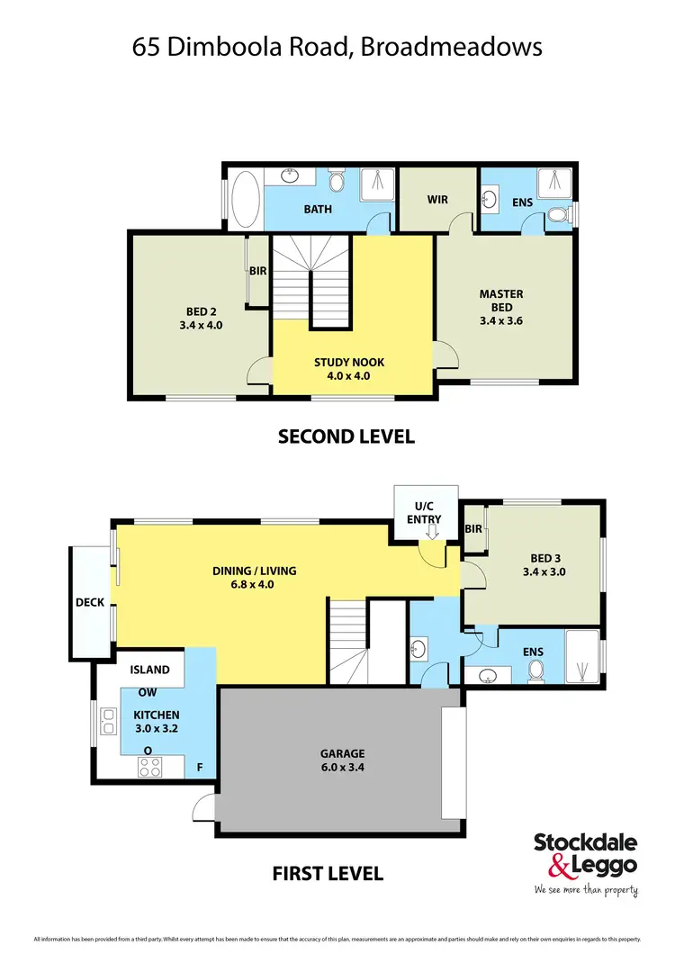 Floorplan of Homely townhouse listing, 65 Dimboola Rd, Broadmeadows VIC 3047