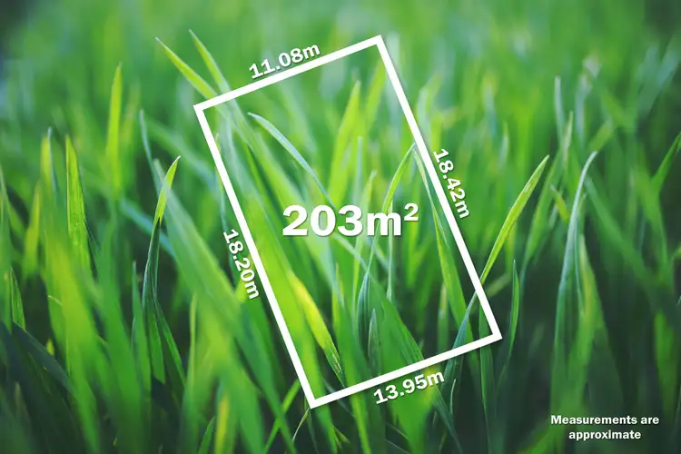 Floorplan of Homely land listing, 420 Finch Street, Ballarat East VIC 3350