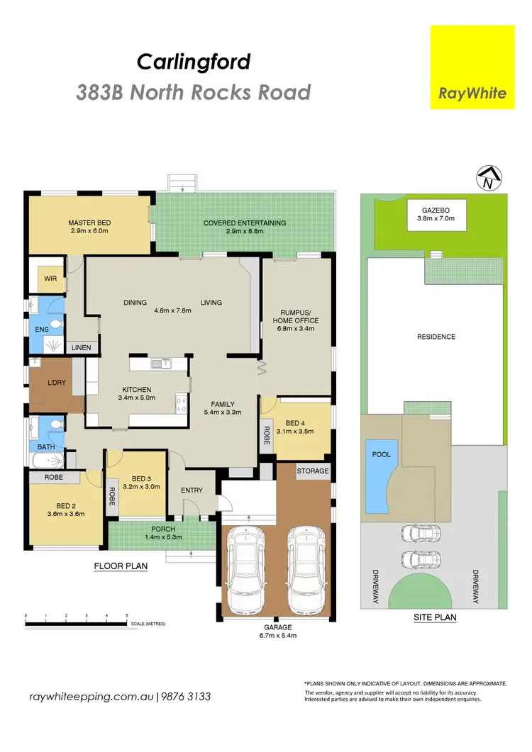Floorplan of Homely house listing, 383B North Rocks Road, Carlingford NSW 2118