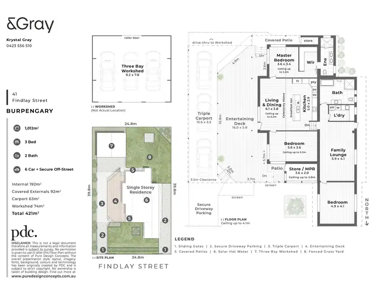 Floorplan of Homely house listing, 41 Findlay Street, Burpengary QLD 4505