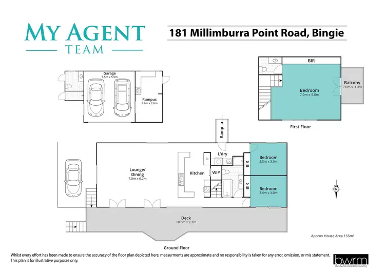 Floorplan of Homely house listing, 181 Mullimburra Point Road, Bingie NSW 2537
