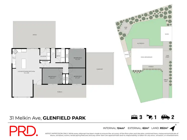 Floorplan of Homely house listing, 31 Melkin Avenue, Glenfield Park NSW 2650