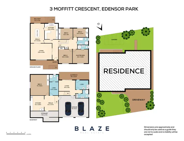 Floorplan of Homely house listing, 3 Moffitt Crescent, Edensor Park NSW 2176