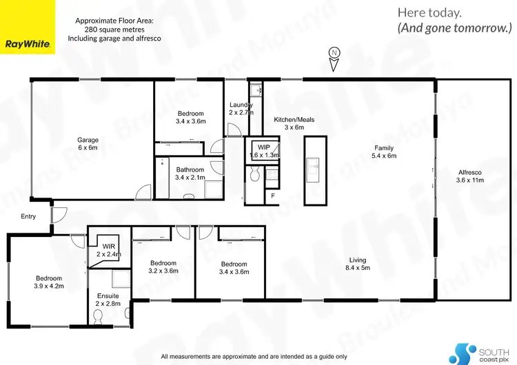 Floorplan of Homely house listing, 38 Freycinet Drive, Sunshine Bay NSW 2536