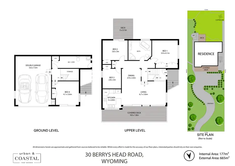Floorplan of Homely house listing, 30 Berrys Head Road, Wyoming NSW 2250