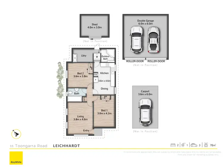 Floorplan of Homely house listing, 11 Toongarra Road, Leichhardt QLD 4305