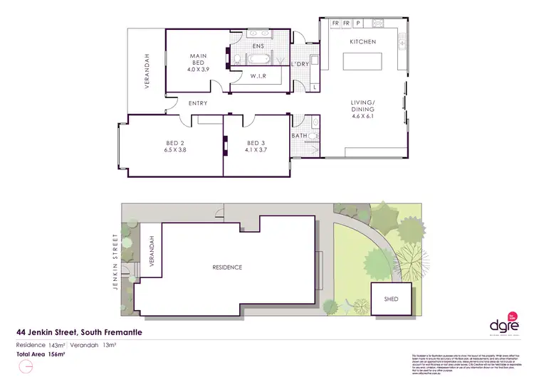 Floorplan of Homely house listing, 44 Jenkin Street, South Fremantle WA 6162