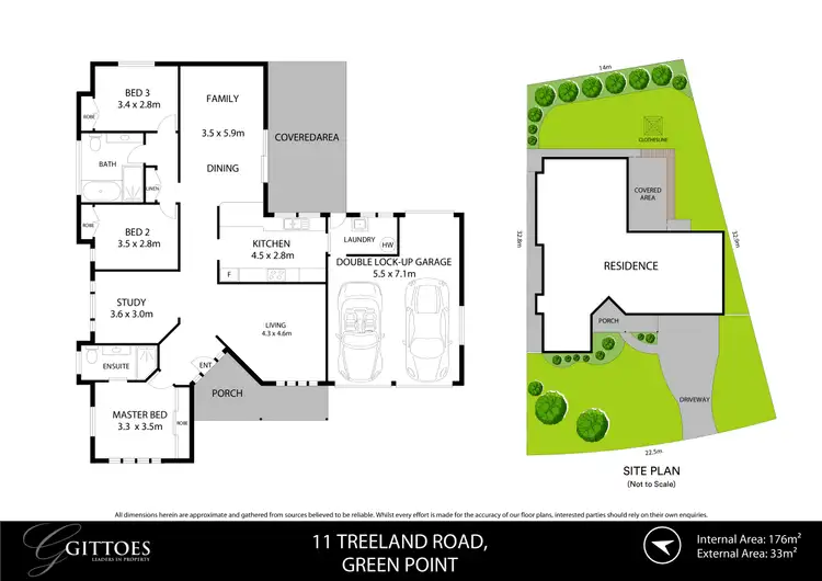Floorplan of Homely house listing, 11 Treeland Road, Green Point NSW 2251