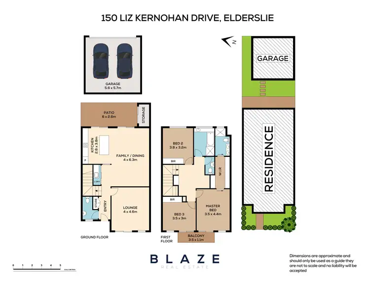 Floorplan of Homely house listing, 150 Liz Kernohan Drive, Elderslie NSW 2570