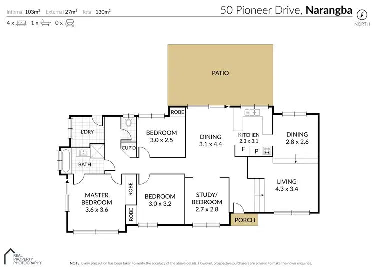Floorplan of Homely house listing, 50 Pioneer Drive, Narangba QLD 4504