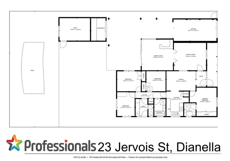 Floorplan of Homely house listing, 23 Jervois Street, Dianella WA 6059
