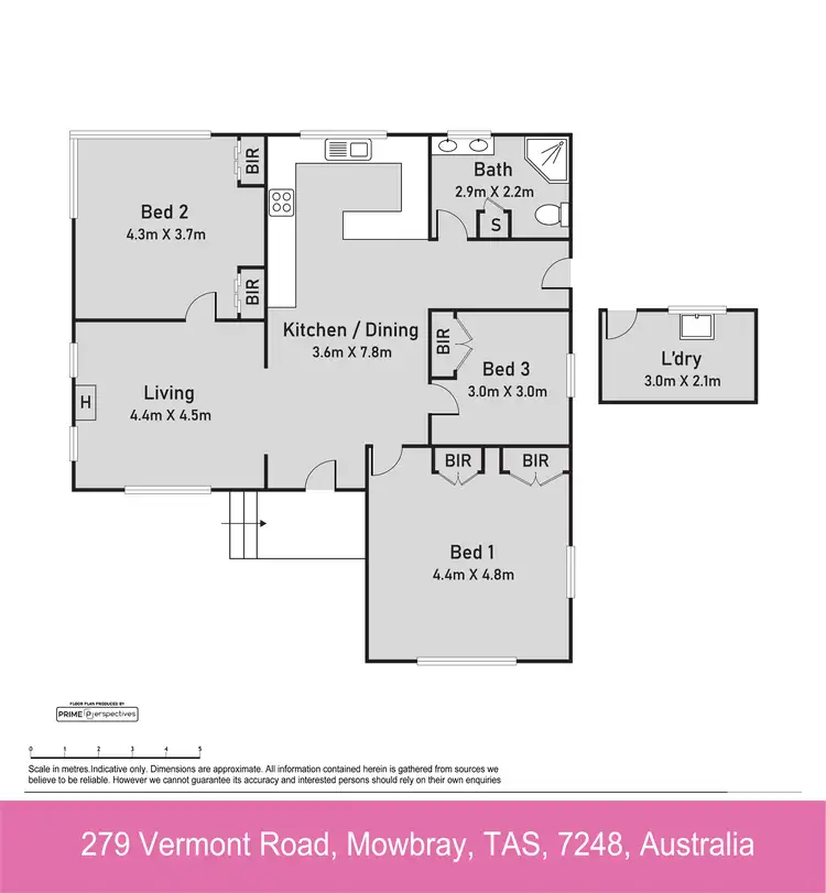 Floorplan of Homely house listing, 279 Vermont Road, Mowbray TAS 7248