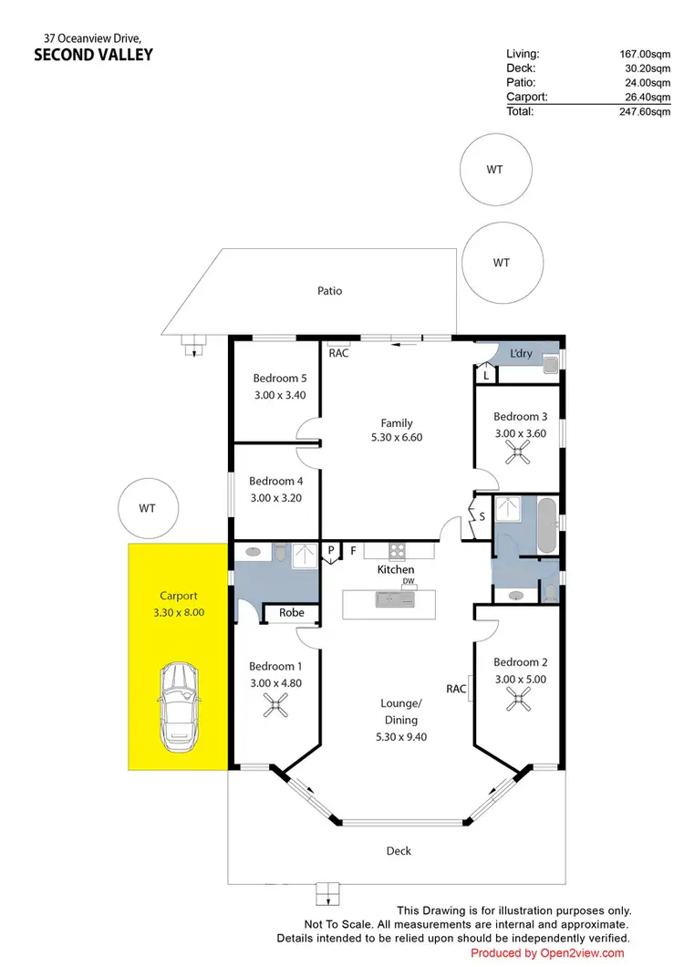 Floorplan of Homely house listing, 37 Oceanview Drive, Second Valley SA 5204