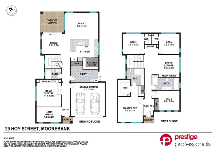 Floorplan of Homely house listing, 29 Hoy Street, Moorebank NSW 2170