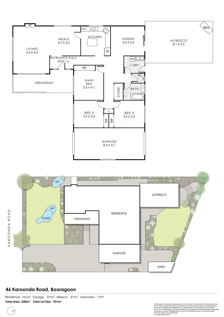 Floorplan of Homely house listing, 46 Karoonda Road, Booragoon WA 6154