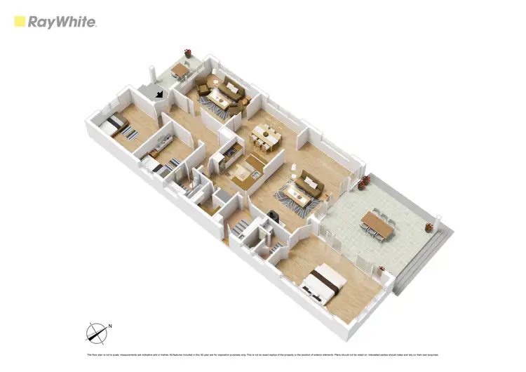 Floorplan of Homely house listing, 754 Beaufort-Lexton Road, Waterloo VIC 3373