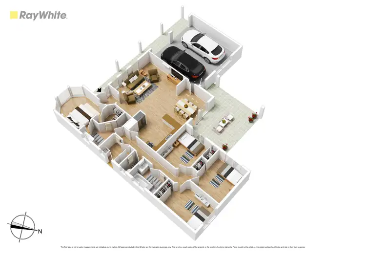 Floorplan of Homely house listing, 6 Correa Court, Mount Helen VIC 3350