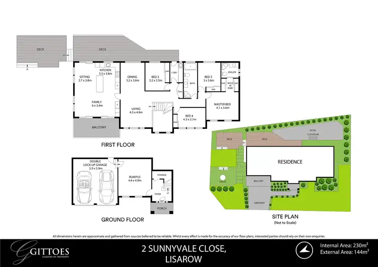 Floorplan of Homely house listing, 2 Sunnyvale Close, Lisarow NSW 2250
